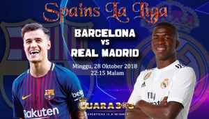 barcelona vs real madrid - agen bola terpercaya